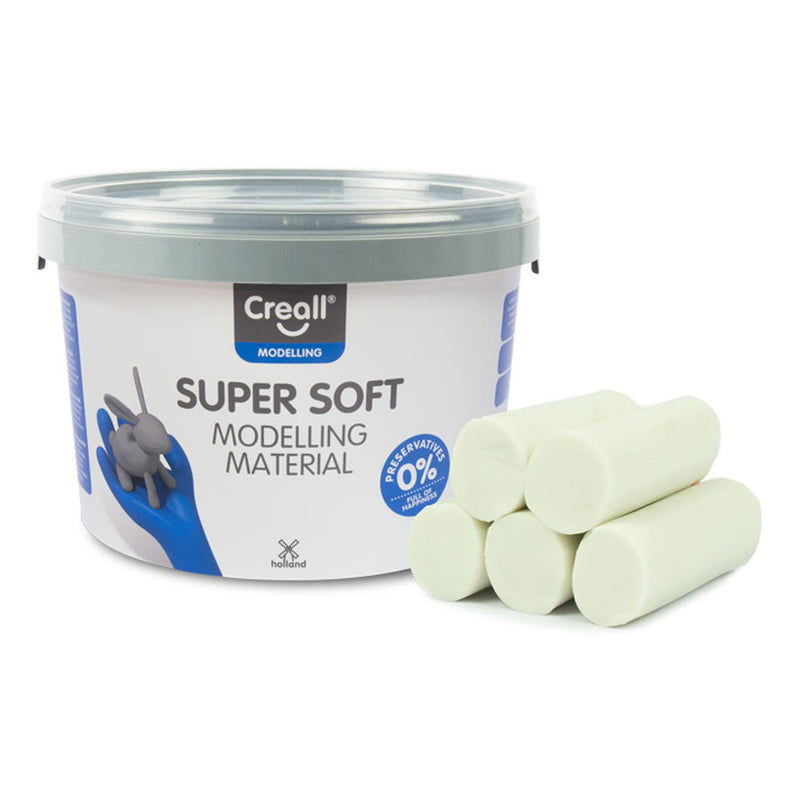 Load image into Gallery viewer, Creall supersoft klei wit, 1750gr.
