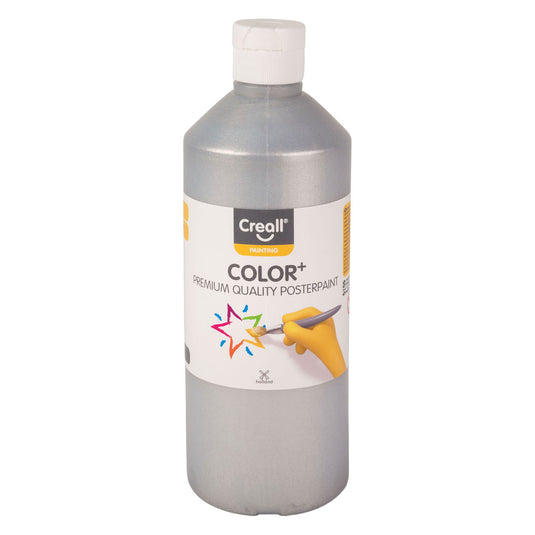 Creall schoolverf zilver, 500ml