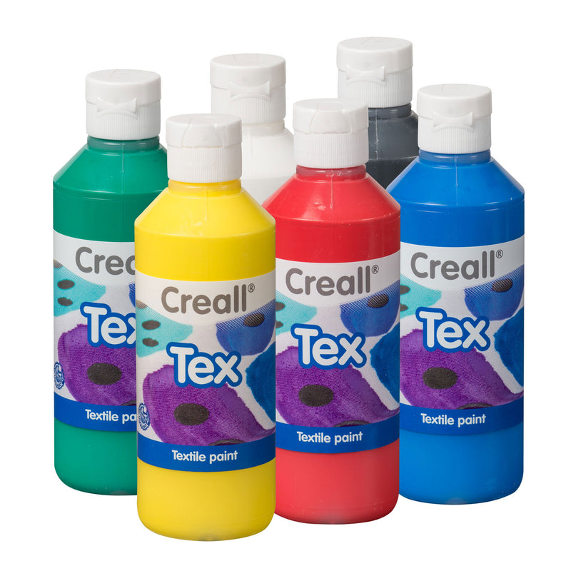 Load image into Gallery viewer, Creall textielverf, 6x250ml
