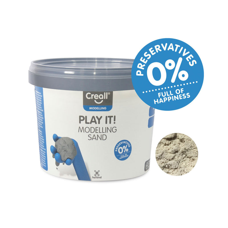 Afbeelding laden in galerijviewer, Creall play it speelzand naturel, 750gr.
