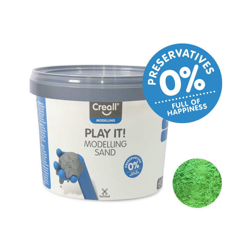 Load image into Gallery viewer, Creall play it speelzand groen, 750gr.
