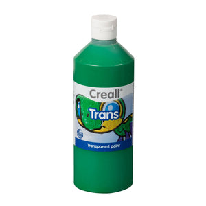 Creall transparante verf groen, 500ml