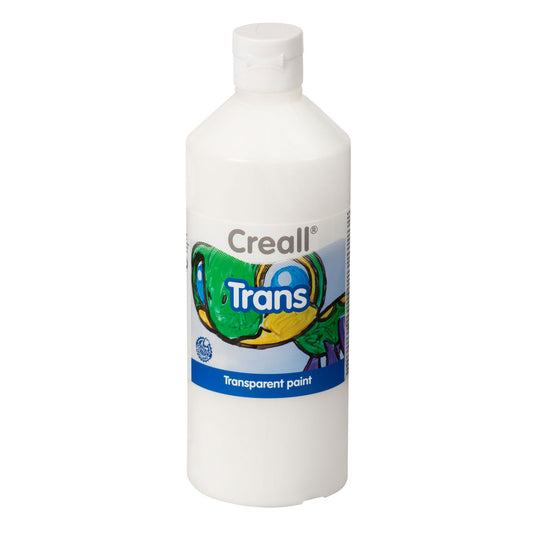 Creall transparante verf wit, 500ml