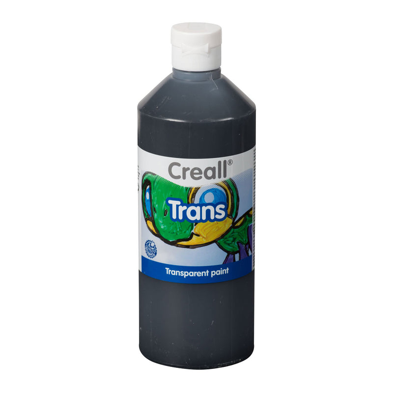 Load image into Gallery viewer, Creall transparante verf zwart, 500ml
