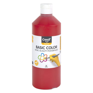 Creall schoolverf primair rood - 500ml