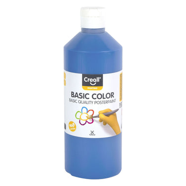 Creall schoolverf primair blauw - 500ml