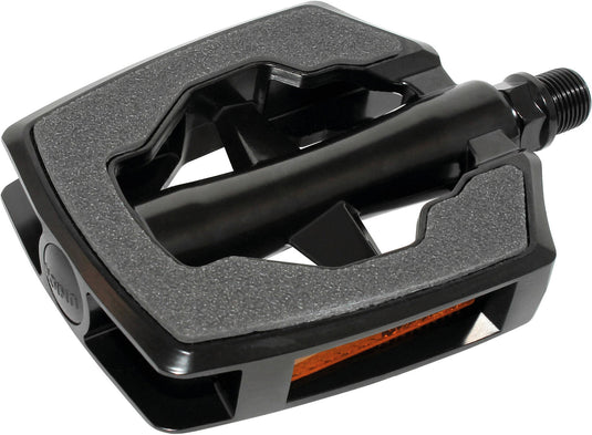 Marwi pedaalset sp-890 sandblock grijs aluminium glans zwart