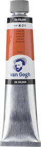 Van gogh olieverf tube 200 ml vermiljoen 311