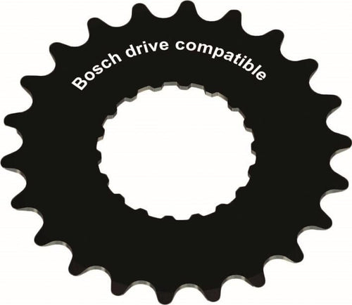 Stronglight motortandwiel mot.sprocket 22t.,black