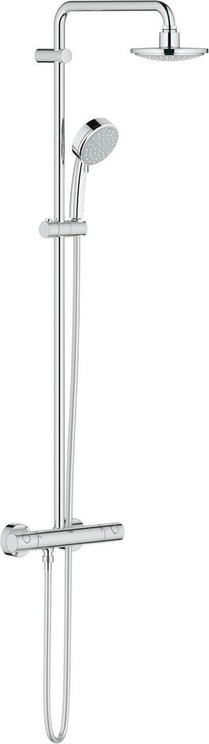 Grohe tempesta cosmopolitan regendouche - ø 16 cm - inclusief thermostaatkraan - chroom