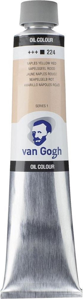 Van gogh olieverf tube 200 ml napelsgeel rood 224