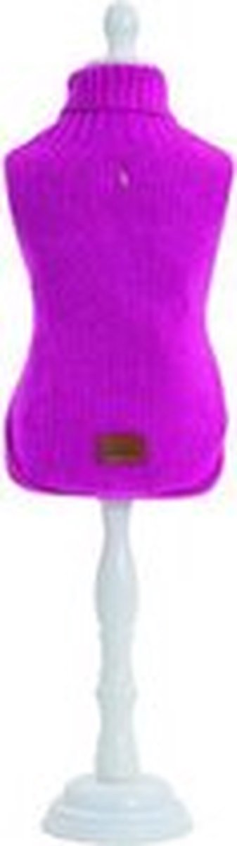 Croci - hondentrui met col - valencia roze - 65 cm