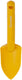Scrunch spade - mosterd - opvouwbaar - recycleerbaar