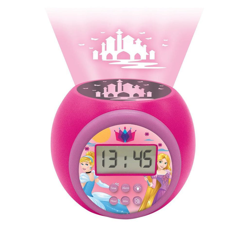 Load image into Gallery viewer, Disney Princess Projector Wekker Roze
