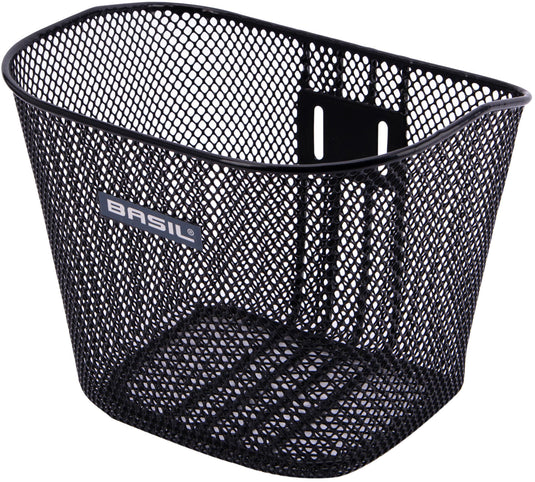 Basil Toronto - kinderfietsmand - voorop - zwart