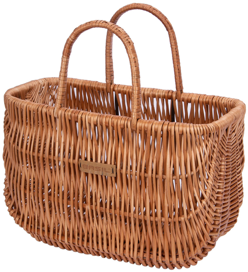 Load image into Gallery viewer, Basil Swing - fietsmand - voorop of achterop - natuur
