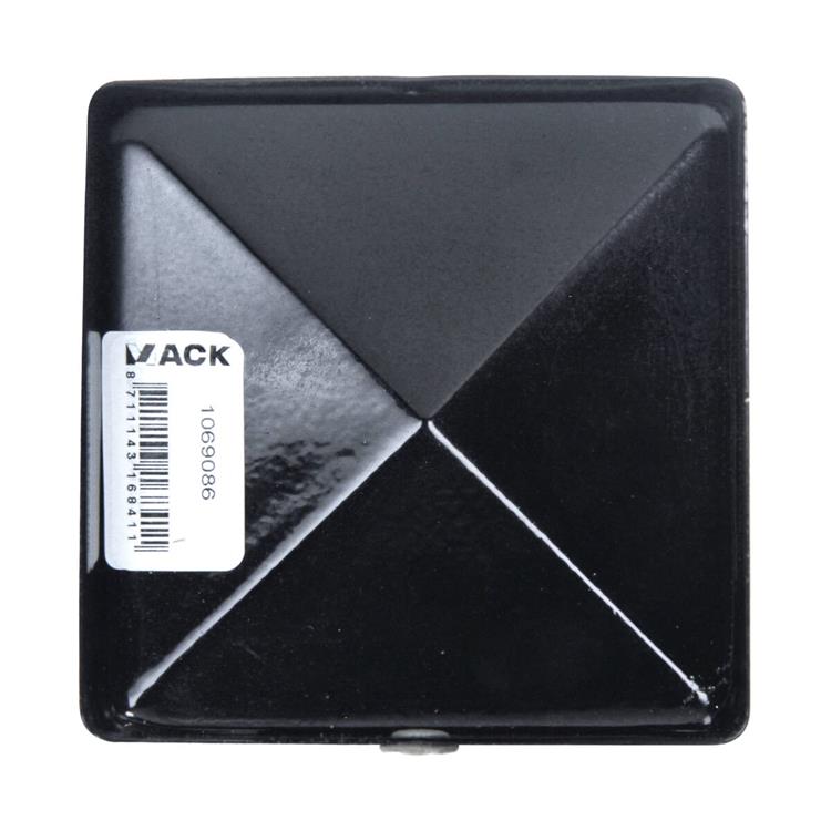 Chargez l'image dans la visionneuse de la galerie, Mack 1069086 - paalornament piramide zwart 91 mm | 10 stuks
