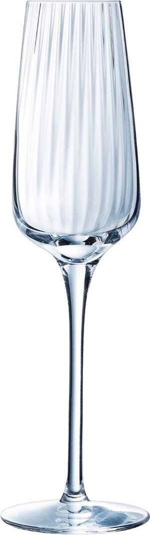 Chef sommelier chef sommelier symetrie - champagneglas - 21cl - set-6