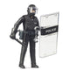 Bruder bworld politie special forces met accessoir
