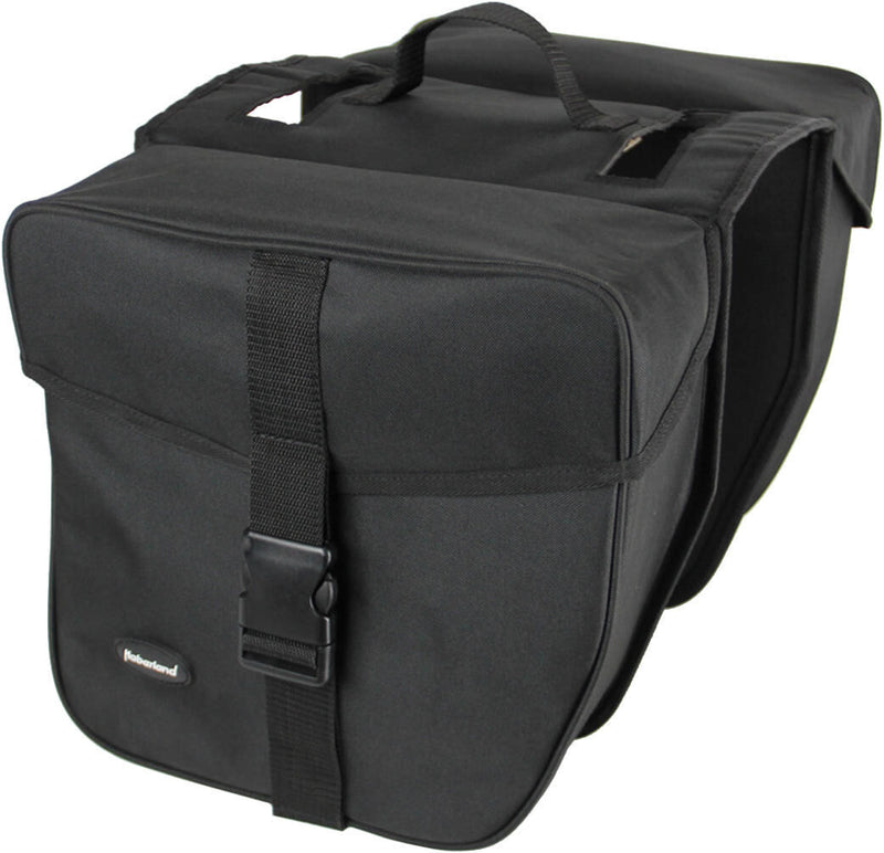 Load image into Gallery viewer, Haberland dubbele tas e-bike m double bag e-bike m black
