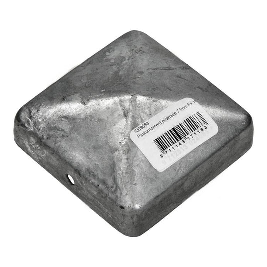 Mack 1069083 - paalornament piram. vuurverz. 71 mm | 10 stuks
