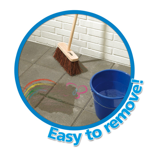 Ses stoepkrijt, 6st.