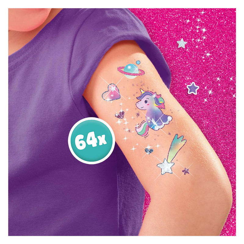 Load image into Gallery viewer, Ses unicorn - tattoos en glitters
