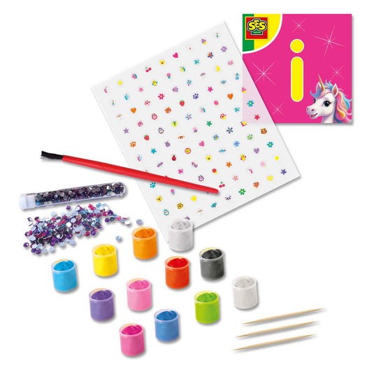 Ses nageldesigner - eenhoorn