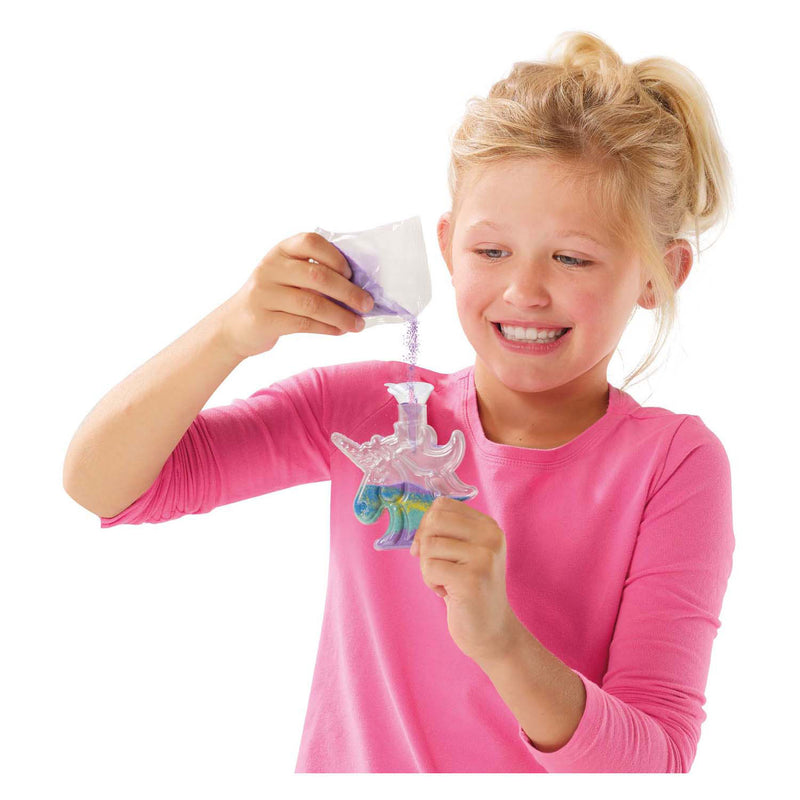 Load image into Gallery viewer, Ses galaxy zandkunst - eenhoorn en regenboog
