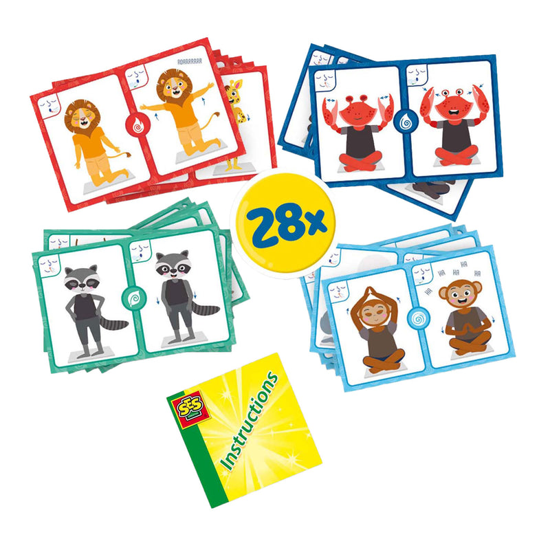 Load image into Gallery viewer, Ses zen yoga dieren, 28dlg.
