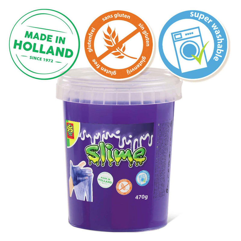 Load image into Gallery viewer, Ses slime - paars glitter 470g
