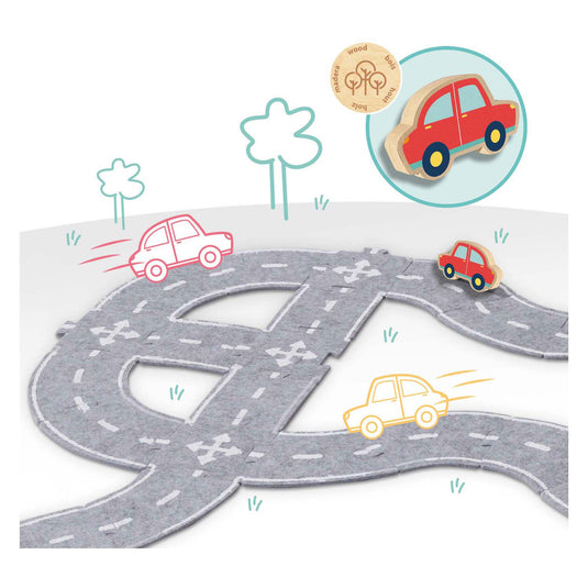 Ses vilten wegencircuit, 40dlg.