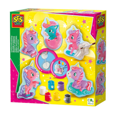 Ses gieten en schilderen - baby unicorns