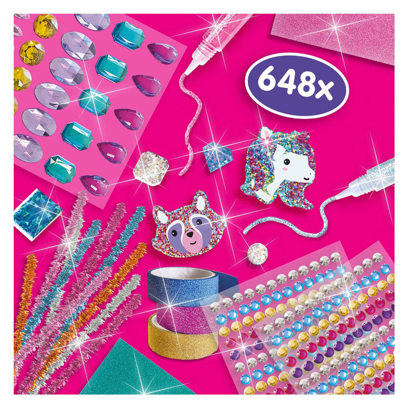 Afbeelding laden in galerijviewer, Ses creative ses glitter mega knutselbox
