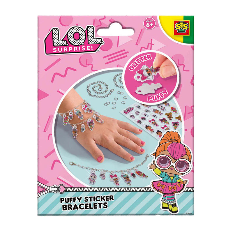 Load image into Gallery viewer, Ses l.o.l. puffy sticker armbanden
