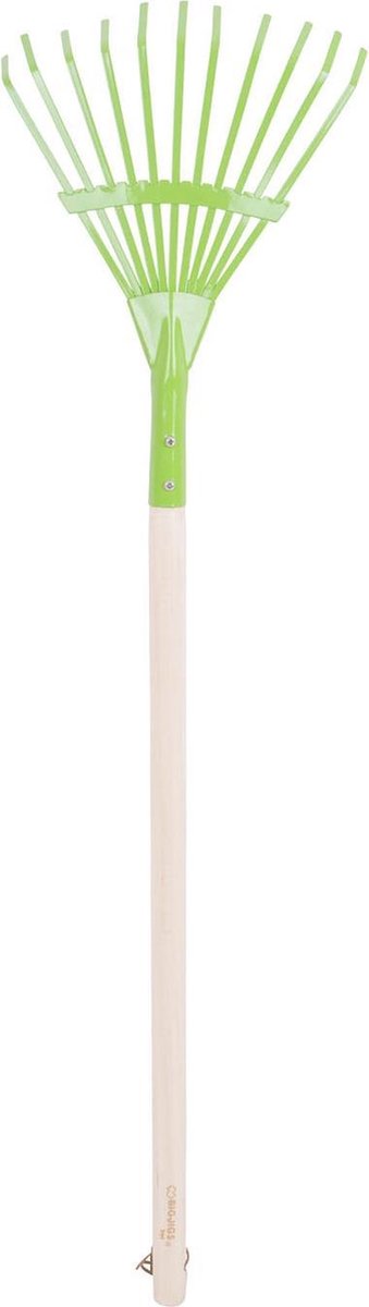Chargez l'image dans la visionneuse de la galerie, Bigjigs metalen hark lange steel - 86 cm
