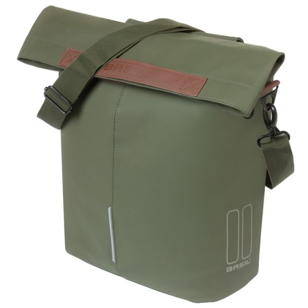 Load image into Gallery viewer, Basil tas city shopper groen | mik hooks | 16l
