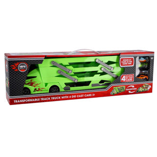 Load image into Gallery viewer, Rapid wheels autotransporter met 4 auto's
