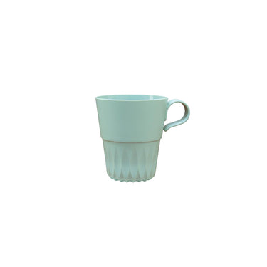 Papstar officup beker herbruikbare kunststof 180ml ã˜7,5x8,8cm set a 10 stuks zacht groen