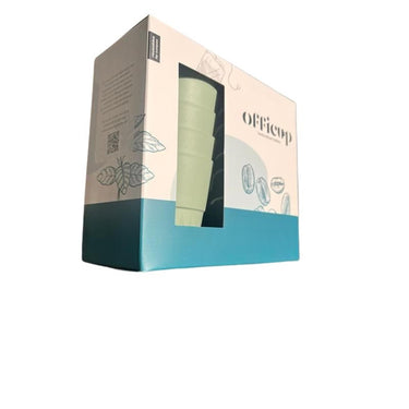 Papstar officup beker herbruikbare kunststof 180ml ã˜7,5x8,8cm set a 10 stuks zacht groen