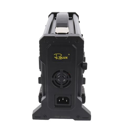 Load image into Gallery viewer, Rolux acculader rl-4ks voor 4 x v-mount accu
