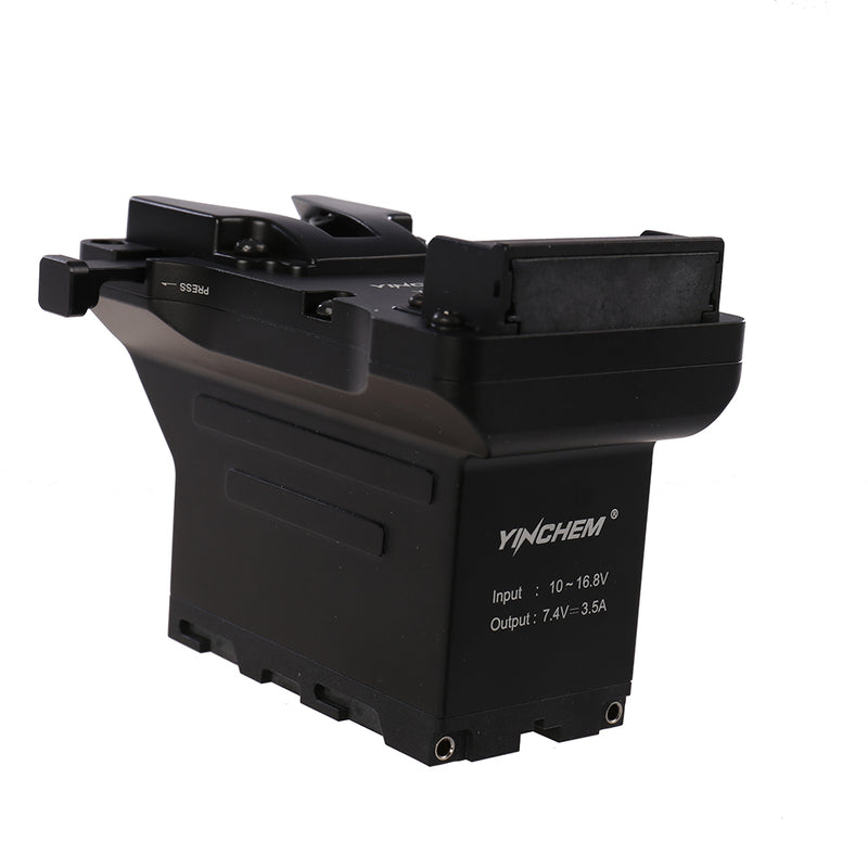 Load image into Gallery viewer, Rolux batterij adapter rl-ac40f v-mount naar sony npf
