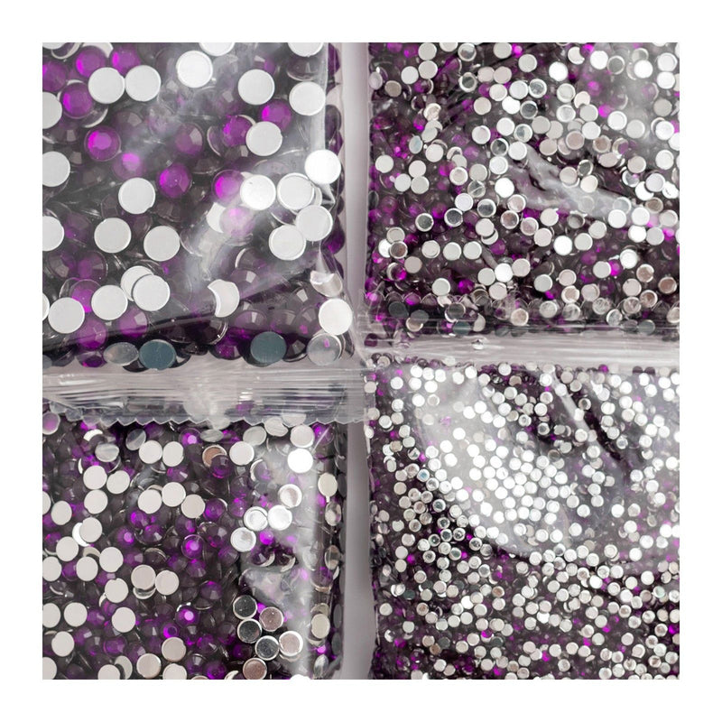 Load image into Gallery viewer, We r makers • spin it rhinestone plum
