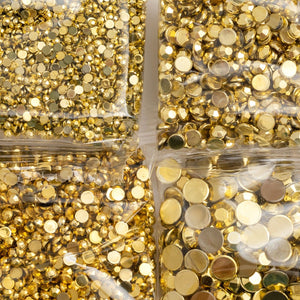 We r makers • spin it rhinestone gold