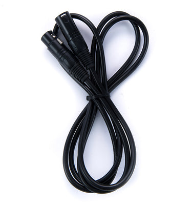 Rolux 4-pins xlr female met 4 pins male connector rl-c7