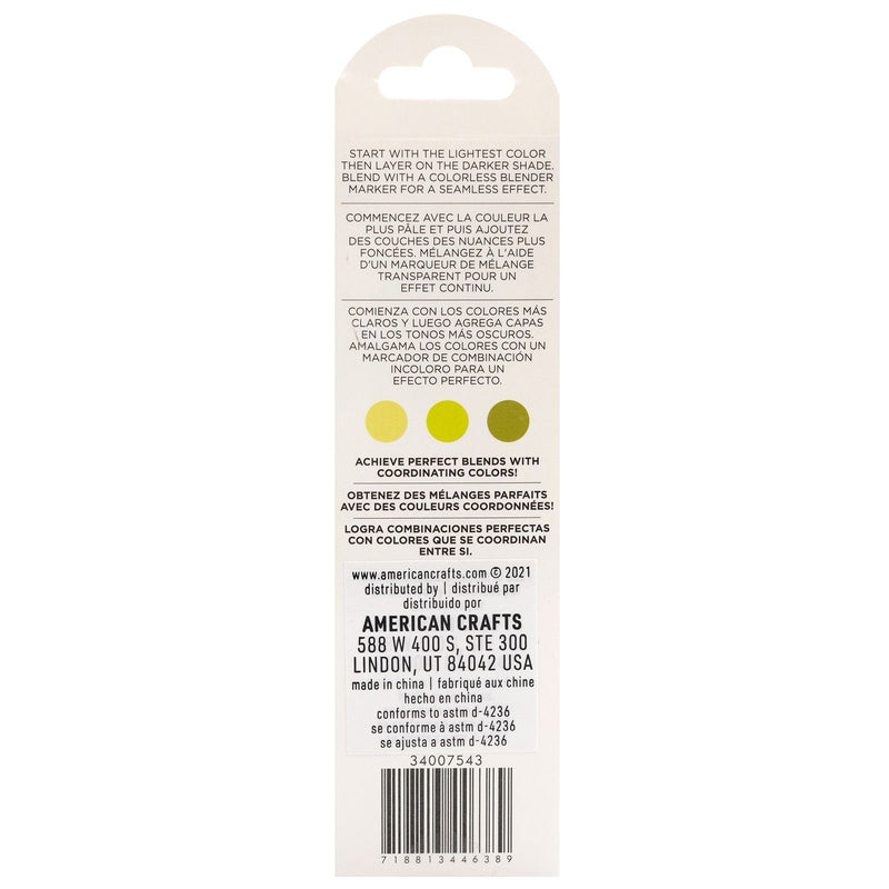 Load image into Gallery viewer, American crafts • sketch markers dual tip key lime
