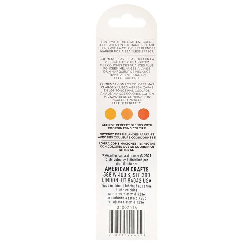 Load image into Gallery viewer, American crafts • sketch markers dual tip sun kissed
