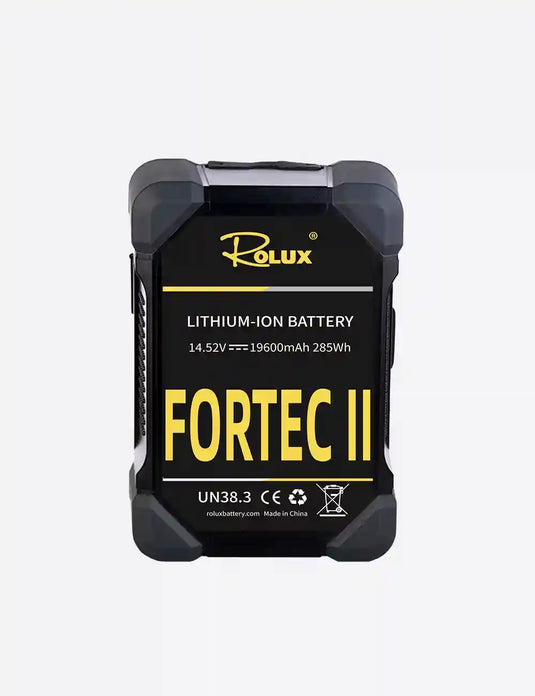 Rolux v-mount accu fortec ii 282wh 14,4v 19400mah