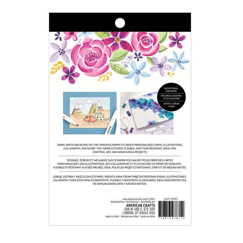 Load image into Gallery viewer, American crafts • tree-free multimedia papier 17,78x12,7cm
