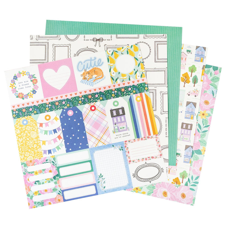 Load image into Gallery viewer, American crafts • paper pad bea valint poppy and pear
